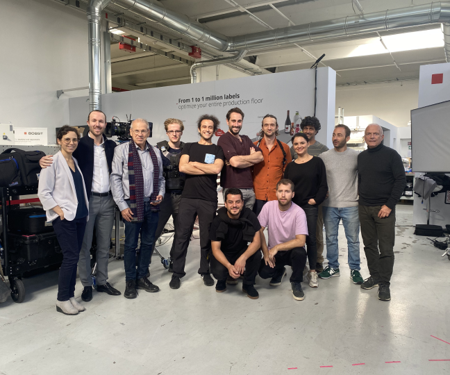 BOBST corporate branding video production Switzerland
